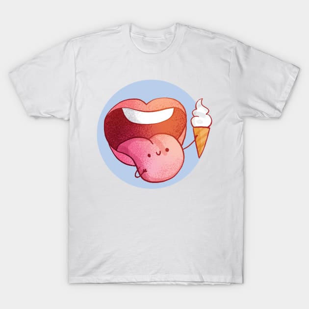 5 Senses - Taste sense T-Shirt by VagZbock